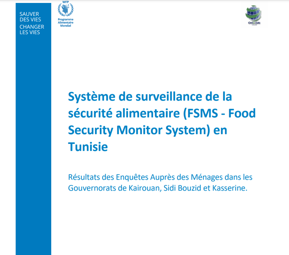 Food Security Monitor System (FSMS) in Tunisia